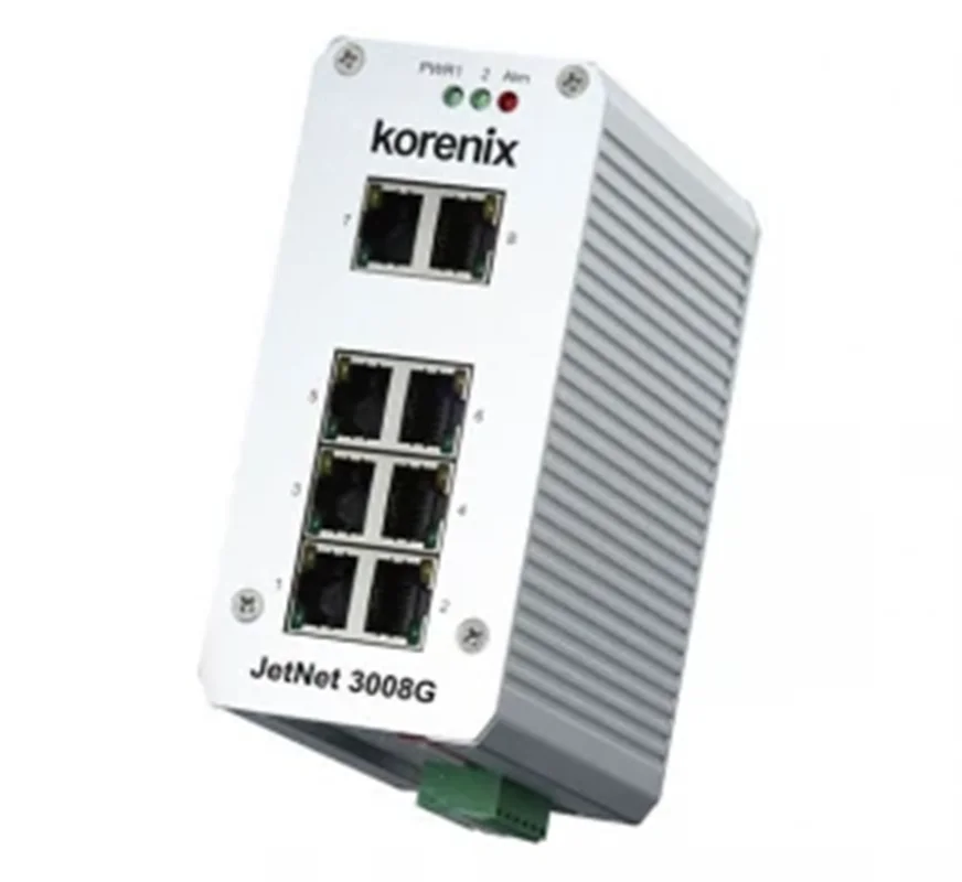 سوئیچ شبکه صنعتی کرنیکس 8 پورت JetNet 3008G